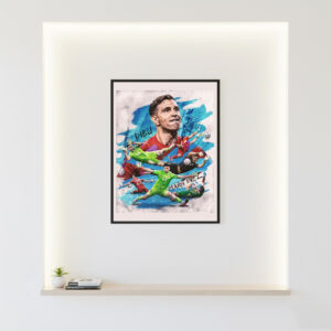 Cuadro Decorativo Futbol - Dibu Martinez 10 - A3 30x40 Cm