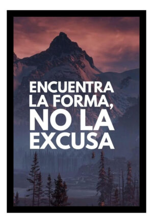 Cuadro Decorativo Motivacional 01 - A3 30x40 Cm