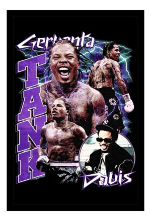 Cuadro Decorativo Boxeo - Gervonta Davis 14 - A3 30x40