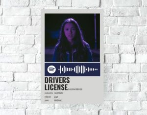 Poster Lámina Decorativa Olivia Rodrigo 01 Tamaño A3 30x42cm