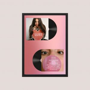 Cuadro Olivia Rodrigo Cd Concept 15 - Tamaño A3 30x40 Cm