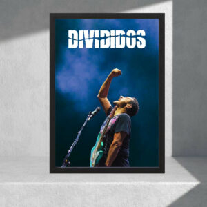 Cuadro Decorativo Musica - Divididos 08 - A3 30x40