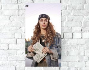 Poster Lámina Decorativa Tini Stoessel 05 Tamaño A3 30x42 Cm