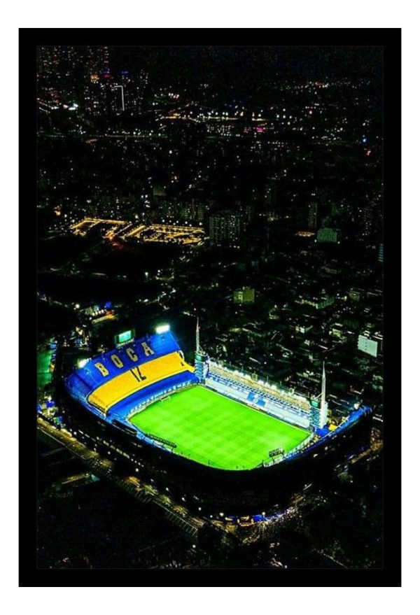 Cuadro Decorativo Boca Juniors - La Bombonera 16 - A3 30x40