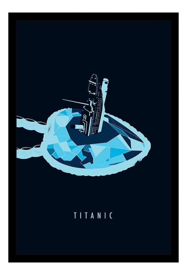 Cuadro Decorativo Cine - Titanic 02 - A3 30x40 Cm