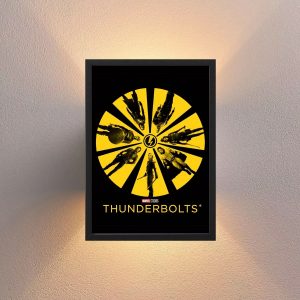 Cuadro Decorativo Marvel Thunderbolts 12, Tamaño A3 30x40 Cm