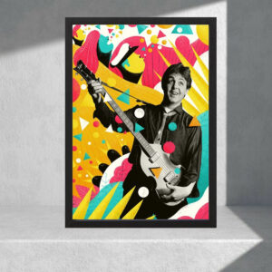 Cuadro Decorativo Paul Mccartney 10 - Tamaño A3 30x40