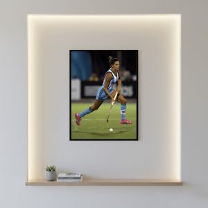 Cuadro Decorativo Hockey - Luciana Aymar 01 - A3 30x40 Cm