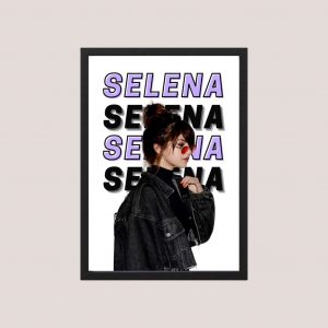 Cuadro Decorativo Selena Gomez 24 - Tamaño A3 30x40