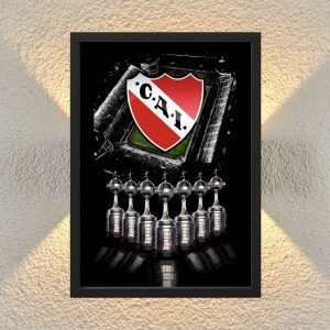 Cuadro Decorativo Independiente Avellaneda 10 - A3 30x40 Cm