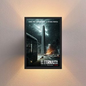 Cuadro Decorativo Eternauta Ricardo Darin 01 - A3 30x40 Cm