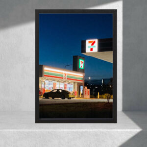 Cuadro Decorativo Urbano Aesthetic - 7 Eleven 09 - A3 30x40