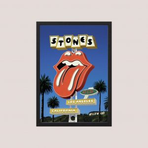 Cuadro Decorativo Rolling Stones 04 - Tamaño A3 30x40