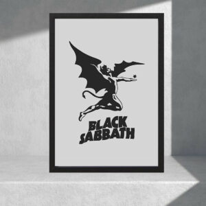 Cuadro Decorativo Musica - Black Sabbath 09 - A3 30x40