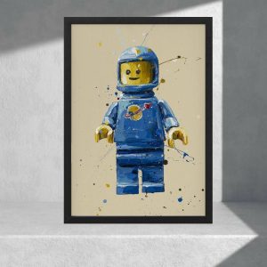 Cuadro Decorativo Videojuegos - Lego 18 - Tamaño A3 30x40