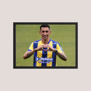 Cuadro Decorativo Rosario Central - Di Maria 10 - A3 30x40