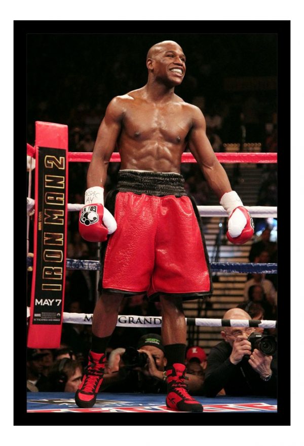 Cuadro Decorativo Boxeo - Floyd Mayweather 07 - A3 30x40