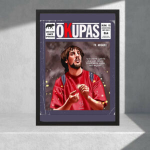 Cuadro Decorativo Series - Okupas 03 - Tamaño A3 30x40