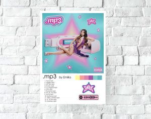 Poster Lámina Decorativa Emilia Mernes 14 Tamaño A3 30x42 Cm