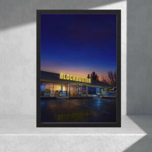 Cuadro Decorativo Urbano Aesthetic - Blockbuster - A3 30x40