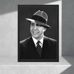 Cuadro Decorativo Tango - Carlos Gardel 04 - A3 30x40 Cm
