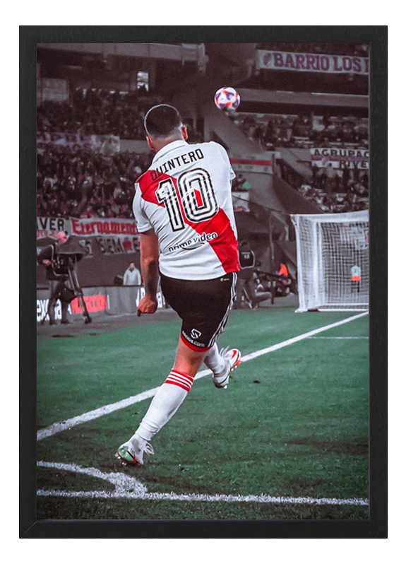 Cuadro Juanfer Quintero River Plate Monumental Tamaño A4