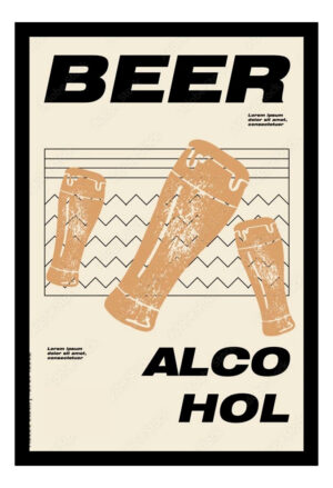 Cuadro Decorativo Bares - Cerveceria 07 - A3 30x40