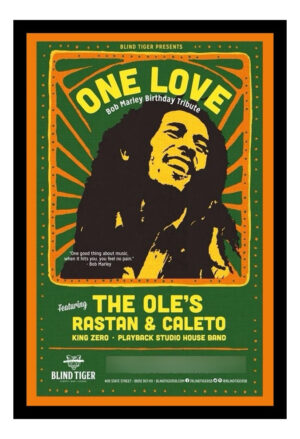 Cuadro Decorativo Musica - Bob Marley 09 - A3 30x40 Cm
