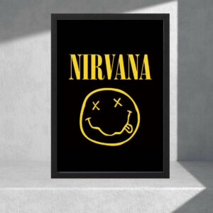 Cuadro Decorativo Musica - Nirvana 10 - A3 30x40