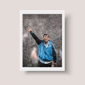 Cuadro Gustavo Costas Racing Club Copa Sudamericana 2024 A4