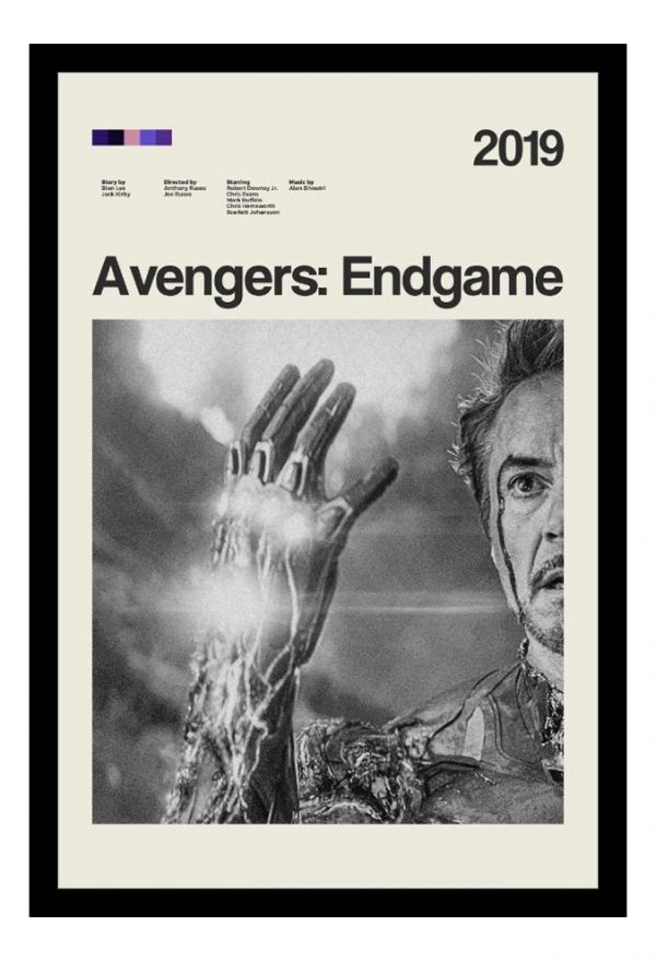 Cuadro Decorativo Cine - Avengers Endgame 08 - A3 30x40 Cm