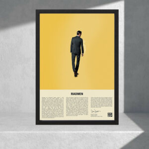Cuadro Decorativo Series - Mad Men 02 - A3 30x40 Cm