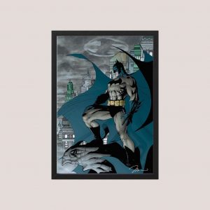 Cuadro Superheroes - Batman - Modelo 01- Tamaño A3 30x40 Cm