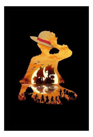 Cuadro Decorativo Anime - One Piece 10 - A3 30x40 Cm