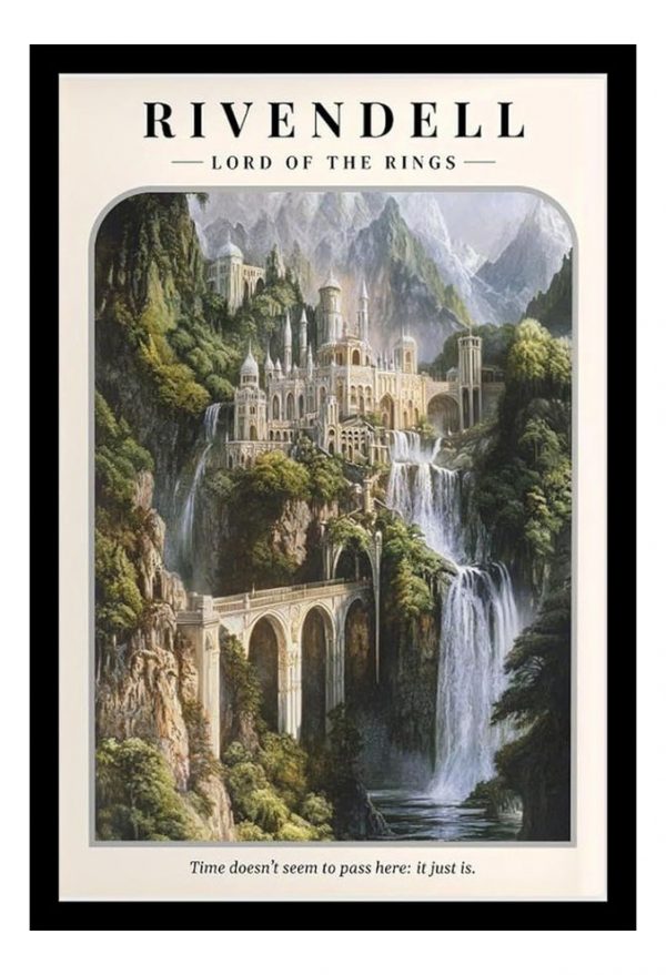 Cuadro Decorativo Cine - El Señor De Los Anillos 17 A3 30x40