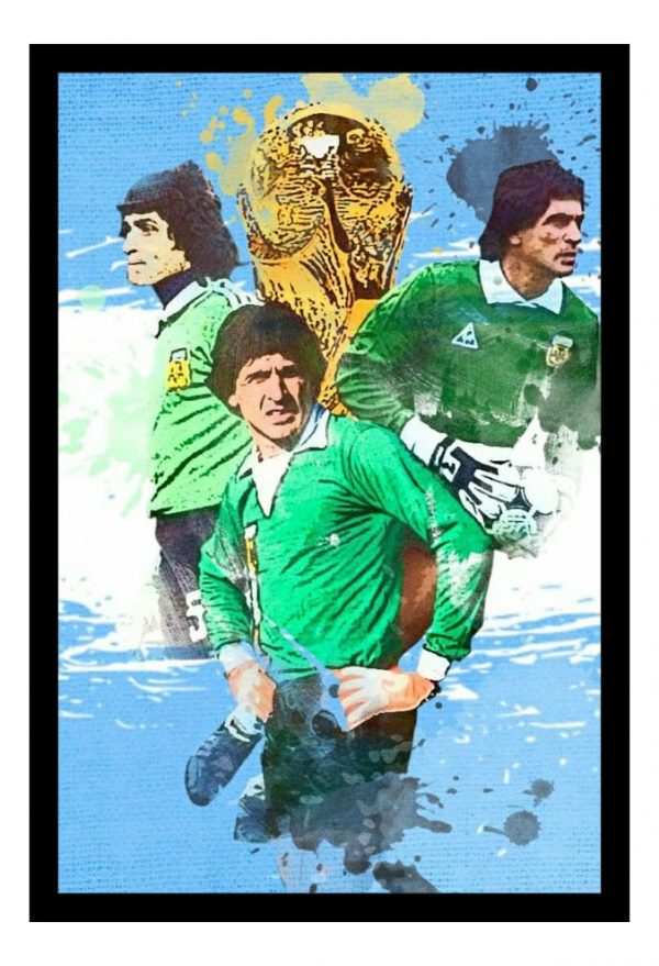 Cuadro Decorativo Futbol - Pato Fillol 01 - A3 30x40