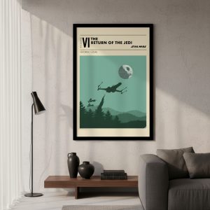 Cuadro Decorativo Star Wars - Episode 6 - A3 30x40 Cm