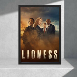 Cuadro Decorativo Series - Lioness 03 - Tamaño A3 30x40 Cm