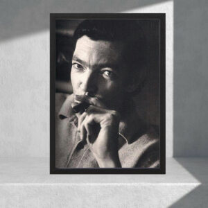 Cuadro Decorativo Literatura - Julio Cortazar 04 - A3 30x40