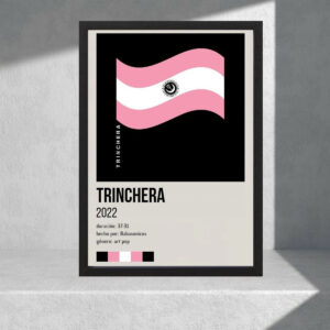 Cuadro Decorativo Babasonicos - Trincera - A3 30x40