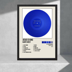 Cuadro Decorativo Kany West, Jesus Is King 02 - A3 30x40