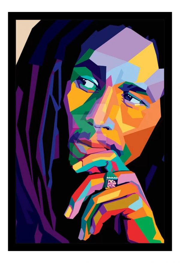 Cuadro Decorativo Musica - Bob Marley 03 - A3 30x40 Cm