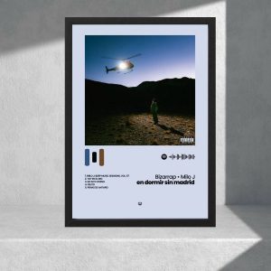 Cuadro Decorativo Milo J - Bizarrap - A3 30x40 Cm