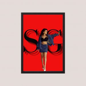Cuadro Decorativo Selena Gomez 17 - Tamaño A3 30x40