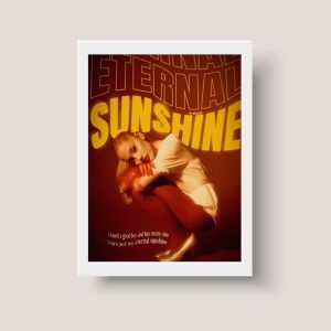 Cuadro Ariana Grande Eternal Sunshine Tamaño A4 20x30 Cm