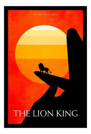 Cuadro Decorativo Cine - El Rey Leon 16 - A3 30x40