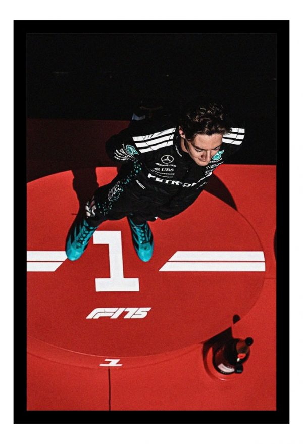 Cuadro Decorativo F1 - George Rusell 03 - A3 30x40 Cm