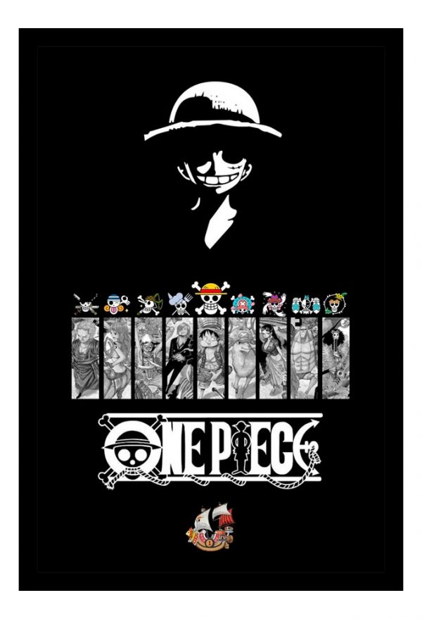 Cuadro Decorativo Anime - One Piece 09 - A3 30x40 Cm