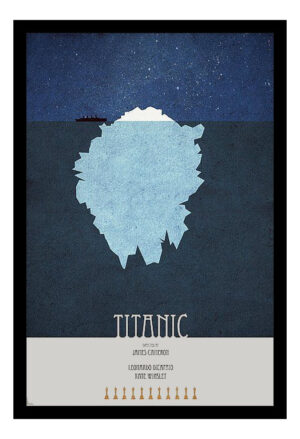 Cuadro Decorativo Cine - Titanic 12 - A3 30x40 Cm