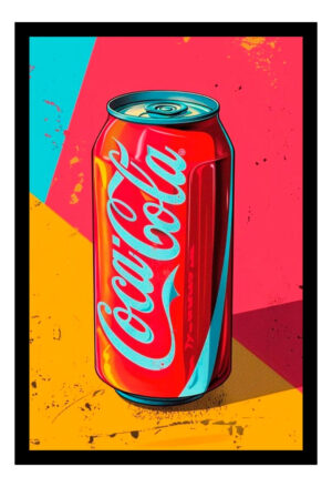 Cuadro Decorativo Bares - Coca Cola 13 - A3 30x40